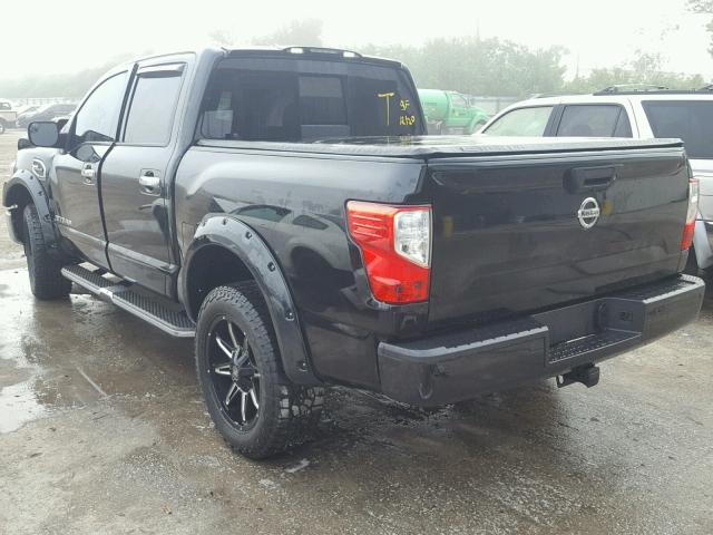 1N6AA1E61HN505545 - 2017 NISSAN TITAN SV BLACK photo 3