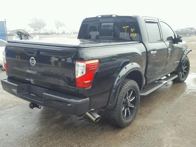 1N6AA1E61HN505545 - 2017 NISSAN TITAN SV BLACK photo 4