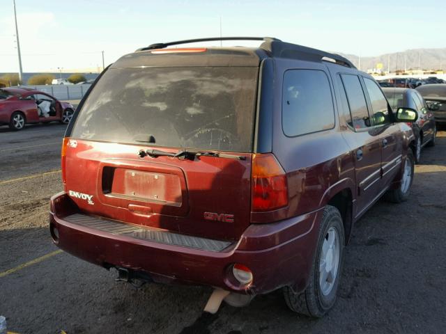 1GKET16S636103926 - 2003 GMC ENVOY XL MAROON photo 4