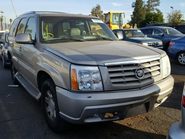 1GYEK63NX2R191168 - 2002 CADILLAC ESCALADE L TAN photo 1