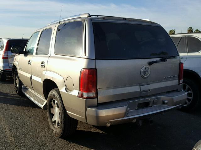 1GYEK63NX2R191168 - 2002 CADILLAC ESCALADE L TAN photo 3