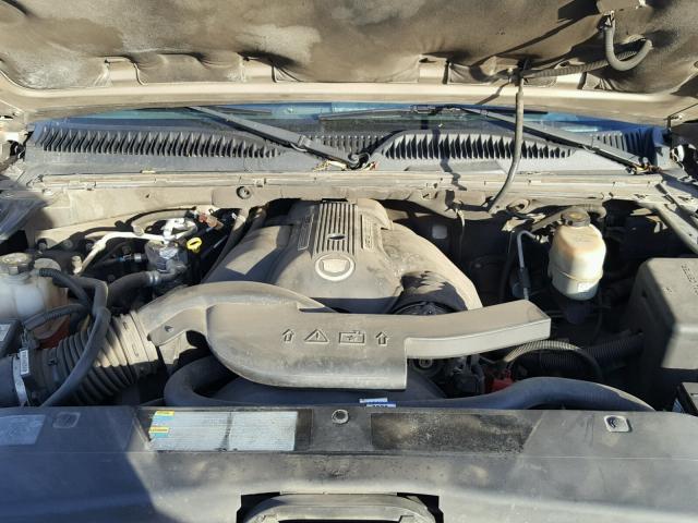 1GYEK63NX2R191168 - 2002 CADILLAC ESCALADE L TAN photo 7