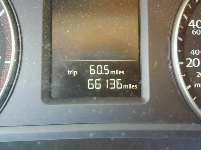 1VWAT7A37EC084284 - 2014 VOLKSWAGEN PASSAT S Շագանակագույն լուսանկար 8