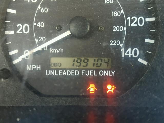 JT2BF22KXV0022444 - 1997 TOYOTA CAMRY LE თაფლისფერი ფოტო 8