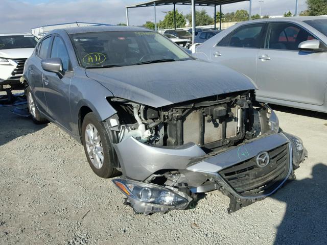 JM1BM1L73F1254560 - 2015 MAZDA 3 TOURING GRAY photo 1