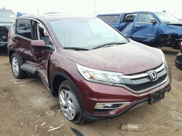 2HKRM4H58FH699098 - 2015 HONDA CR-V EX BURGUNDY photo 1