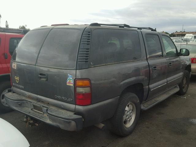 1GNFK16Z22J195877 - 2002 CHEVROLET SUBURBAN K SILVER photo 4