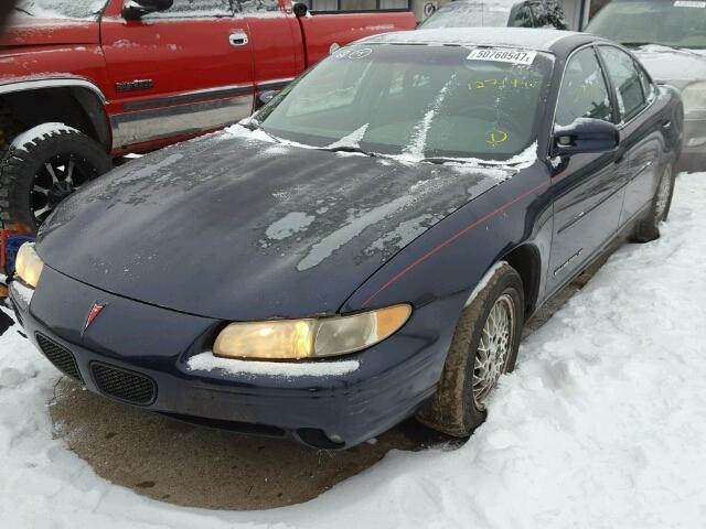 1G2WJ52J5YF240538 - 2000 PONTIAC GRAND PRIX BLUE photo 2