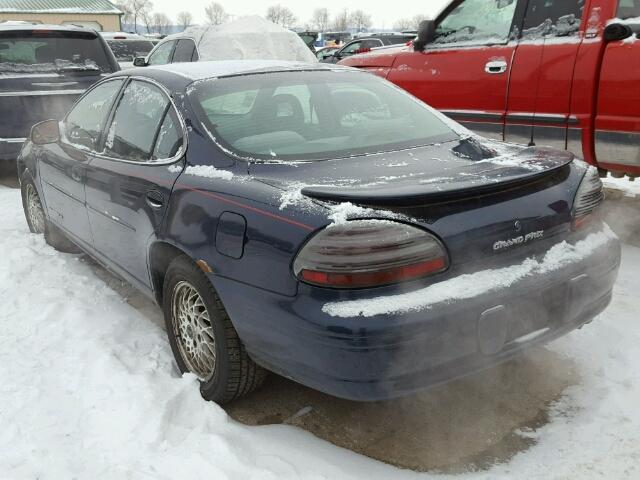 1G2WJ52J5YF240538 - 2000 PONTIAC GRAND PRIX BLUE photo 3