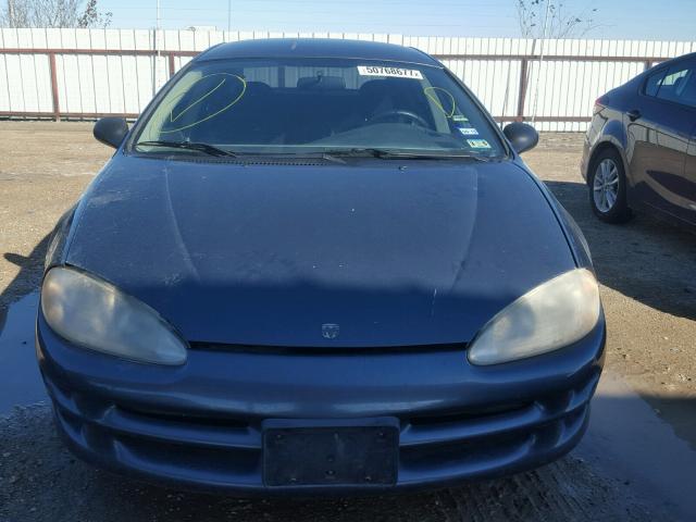 2B3HD46R03H500312 - 2003 DODGE INTREPID S BLUE photo 9
