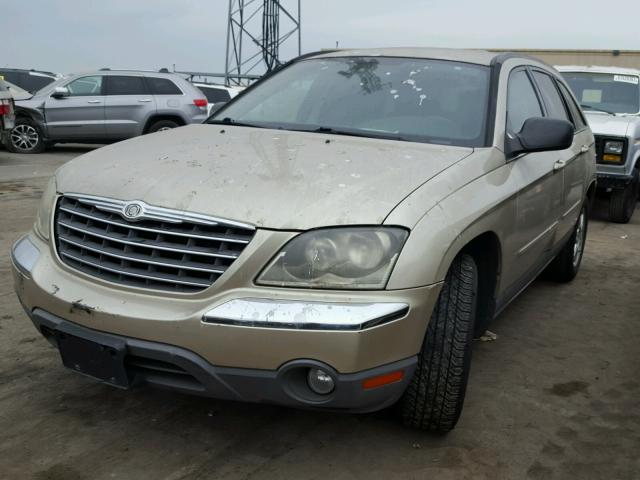 2A8GF68456R925453 - 2006 CHRYSLER PACIFICA T TAN photo 2