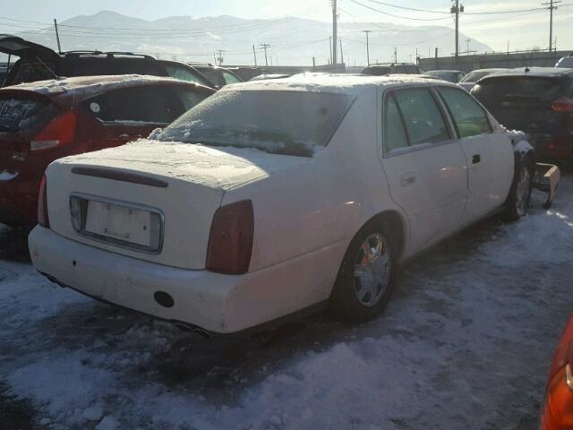 1G6KD54Y53U238694 - 2003 CADILLAC DEVILLE WHITE photo 4