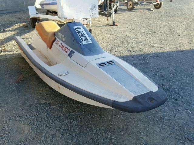 YAM205121788 - 1988 YAMAHA WAVERUNNER WHITE photo 1