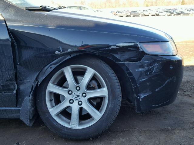 JH4CL96854C034220 - 2004 ACURA TSX BLACK photo 9