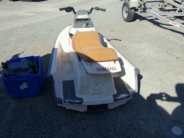 YAM02331C787 - 1987 YAMAHA WAVERUNNER WHITE photo 3