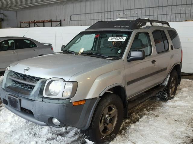 5N1ED28Y93C664246 - 2003 NISSAN XTERRA XE SILVER photo 2