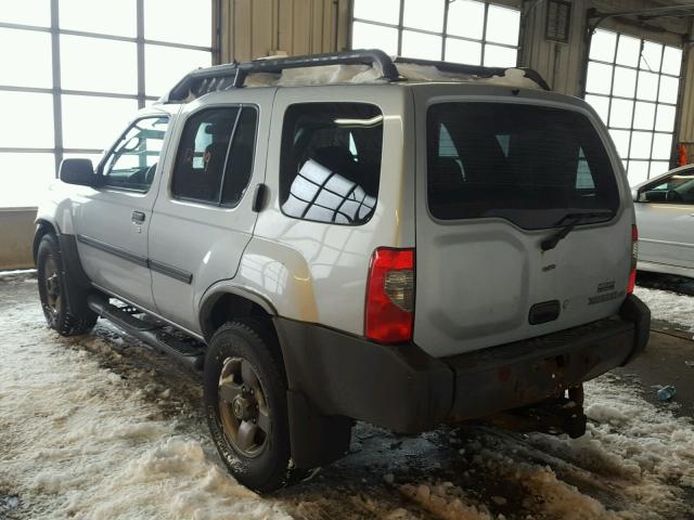 5N1ED28Y93C664246 - 2003 NISSAN XTERRA XE SILVER photo 3