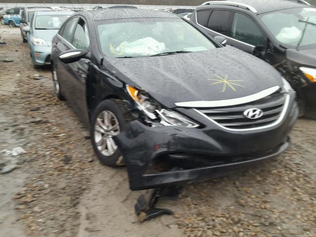 5NPEB4AC0EH930751 - 2014 HYUNDAI SONATA GLS BLACK photo 1