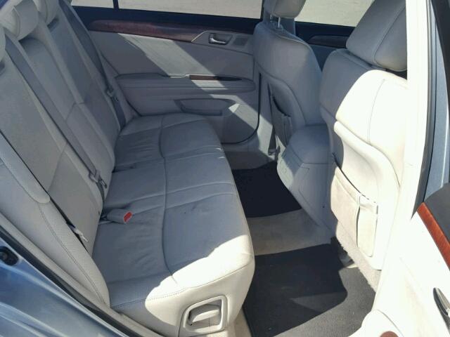 4T1BK3DB2BU377310 - 2011 TOYOTA AVALON BAS Mavi fotoğraf 6