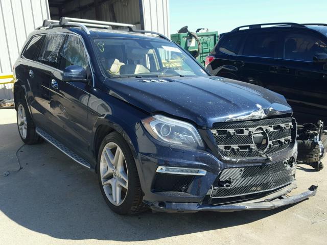 4JGDF7DE3DA254845 - 2013 MERCEDES-BENZ GL 550 4MA BLUE photo 1