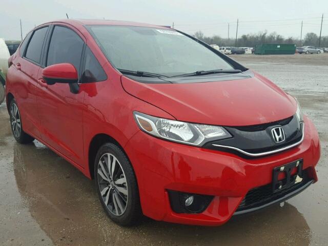 JHMGK5H79GS000437 - 2016 HONDA FIT EX RED photo 1