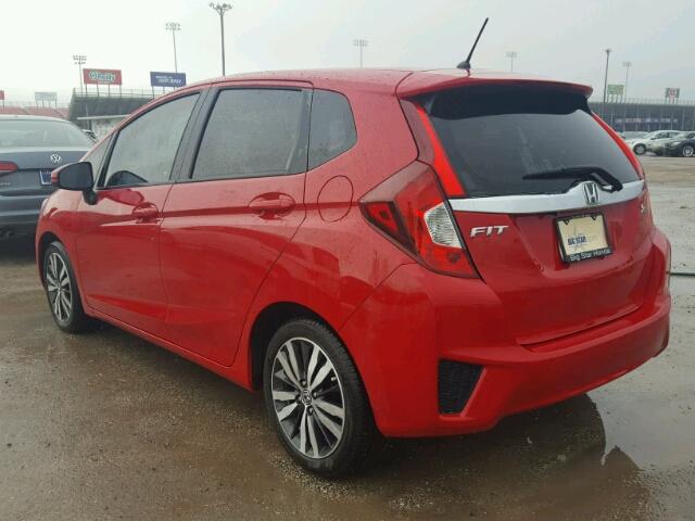 JHMGK5H79GS000437 - 2016 HONDA FIT EX RED photo 3