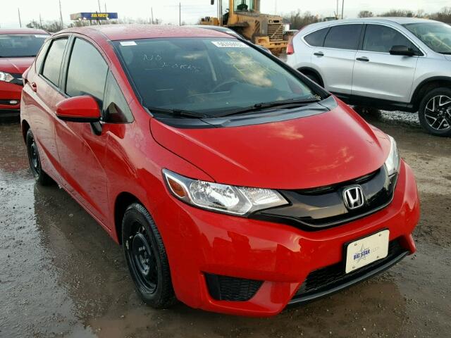 JHMGK5H5XHS006456 - 2017 HONDA FIT LX أسود صورة 1