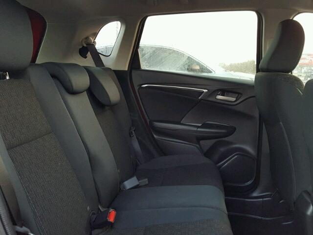 JHMGK5H5XHS006456 - 2017 HONDA FIT LX أسود صورة 6