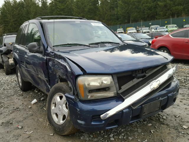 1GNDT13S922493557 - 2002 CHEVROLET TRAILBLAZE BLUE photo 1