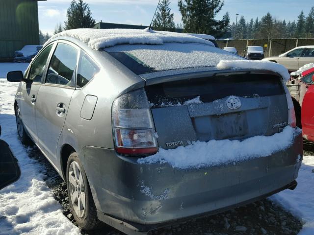 JTDKB22U540083607 - 2004 TOYOTA PRIUS SILVER photo 3