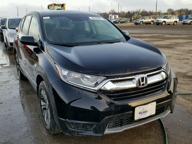 7FARW5H33HE011125 - 2017 HONDA CR-V LX BLACK photo 1