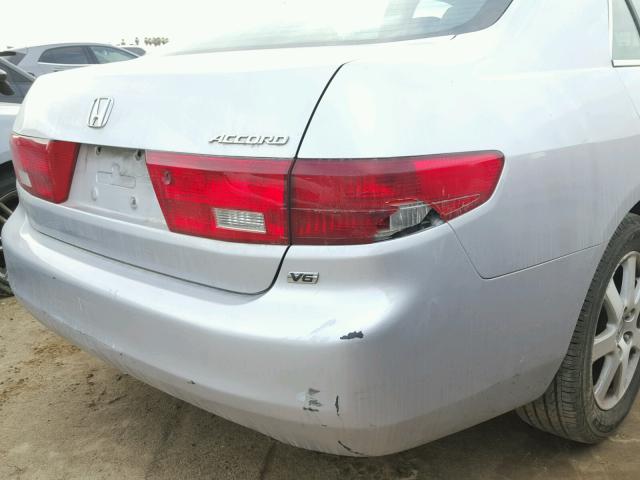 1HGCM66585A016926 - 2005 HONDA ACCORD EX SILVER photo 9