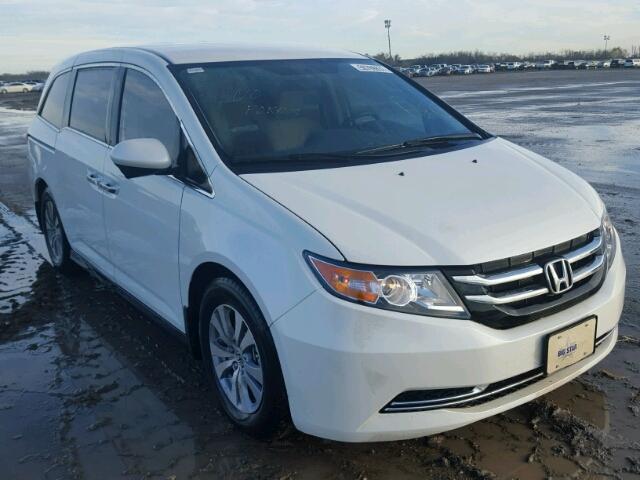 5FNRL5H31HB013590 - 2017 HONDA ODYSSEY SE WHITE photo 1