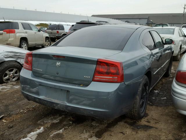 2B3KA43G46H132481 - 2006 DODGE CHARGER SE BLUE photo 4