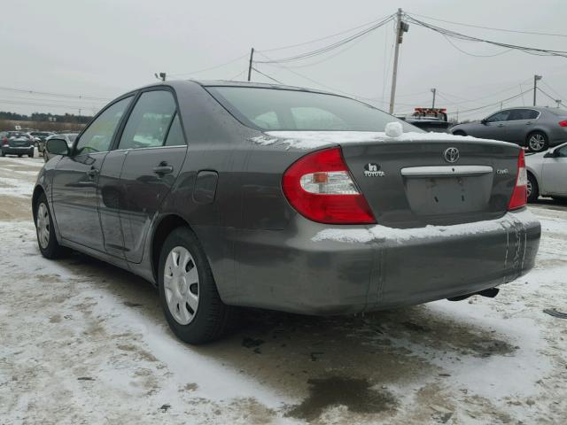 4T1BE32K33U757476 - 2003 TOYOTA CAMRY LE GRAY photo 3