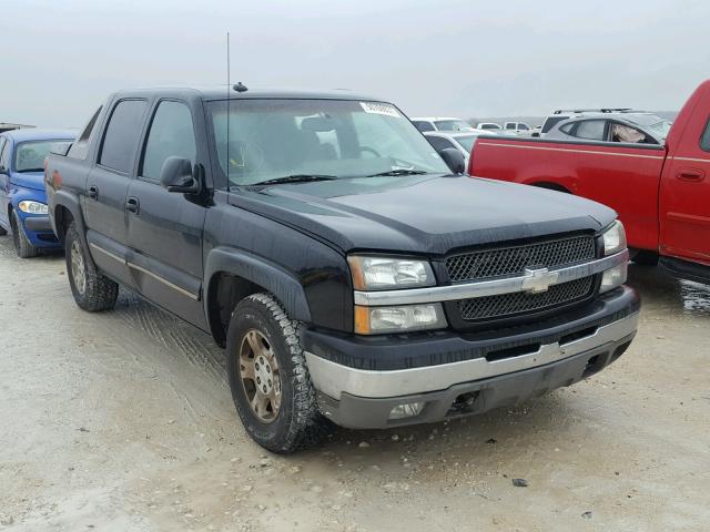 3GNEC13T93G259411 - 2003 CHEVROLET AVALANCHE BLACK photo 1