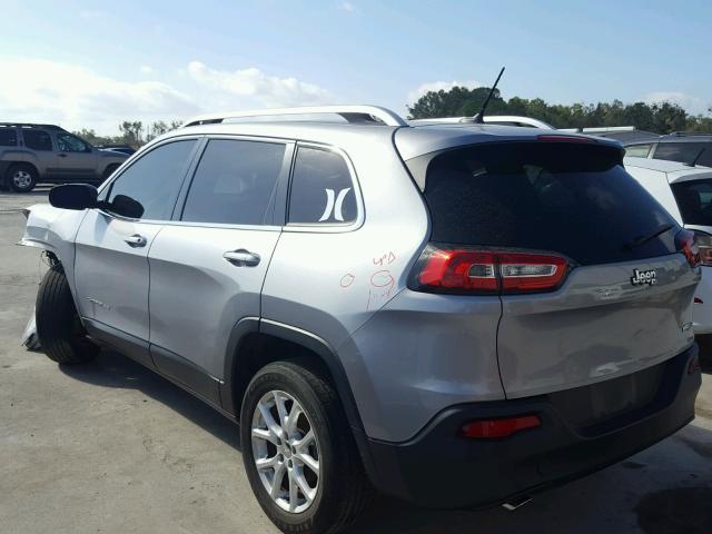 1C4PJLCBXEW126834 - 2014 JEEP CHEROKEE L SILVER photo 3