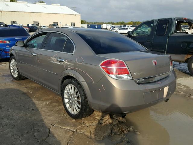 1G8ZV57707F264331 - 2007 SATURN AURA XR SILVER photo 3