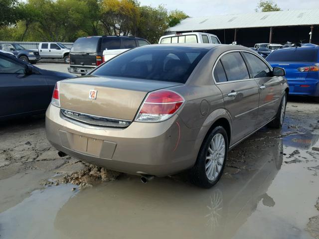 1G8ZV57707F264331 - 2007 SATURN AURA XR SILVER photo 4