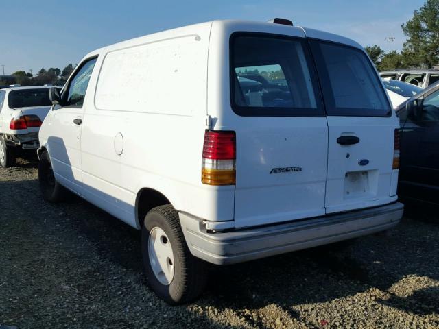 1FTDA14U2TZB85007 - 1996 FORD AEROSTAR WHITE photo 3