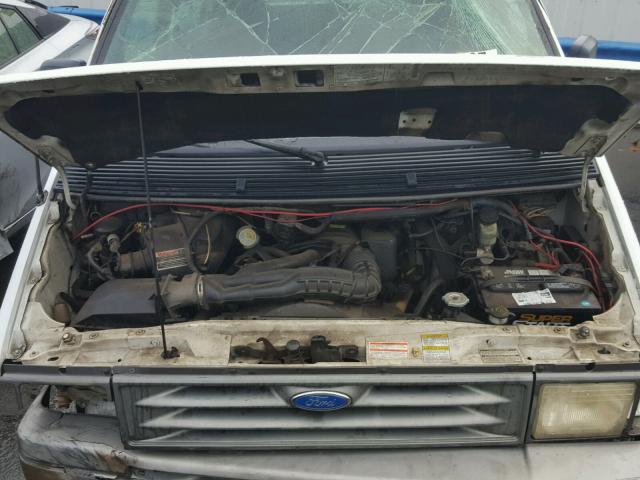 1FTDA14U2TZB85007 - 1996 FORD AEROSTAR WHITE photo 7