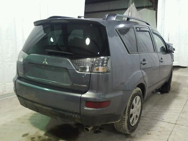 JA4AS2AW2CU000313 - 2012 MITSUBISHI OUTLANDER GRAY photo 4