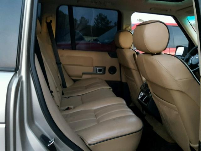 SALME11494A147808 - 2004 LAND ROVER RANGE ROVE TAN photo 6