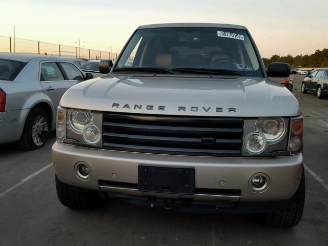 SALME11494A147808 - 2004 LAND ROVER RANGE ROVE TAN photo 7