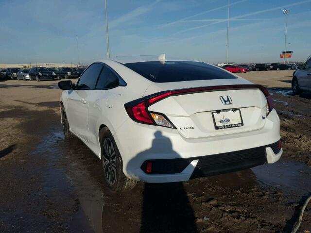 2HGFC3B71HH359198 - 2017 HONDA CIVIC EXL WHITE photo 3