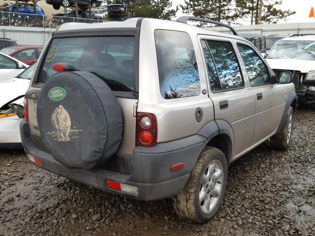 SALNY22282A391865 - 2002 LAND ROVER FREELANDER TAN photo 4