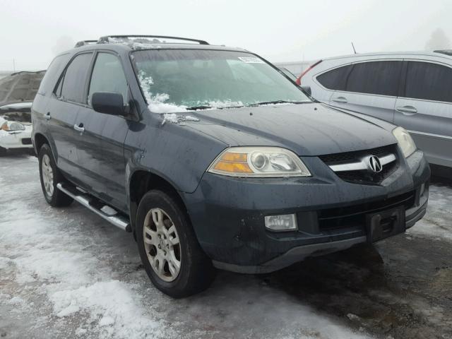 2HNYD18845H542853 - 2005 ACURA MDX TOURIN GREEN photo 1