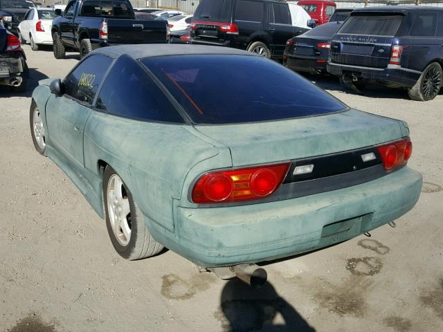 JN1HS36P2KW022684 - 1989 NISSAN 240SX SE GREEN photo 3