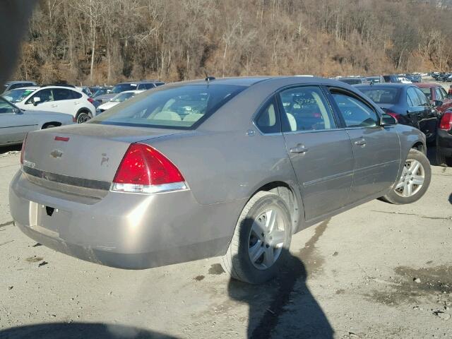 2G1WB58N479246799 - 2007 CHEVROLET IMPALA LS TAN photo 4