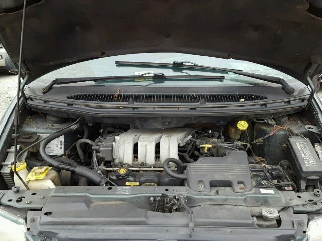 2B4GP45G9YR683192 - 2000 DODGE CARAVAN SE GREEN photo 7